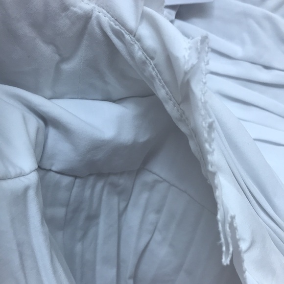 NWT,Derek Lam10Crosby
Ruched Pleated Stretch-Linen - Picture 12 of 16